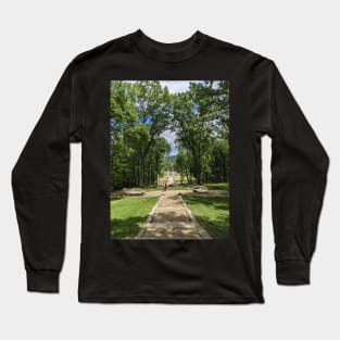 Looking Down the Percy Warner Staircase Long Sleeve T-Shirt